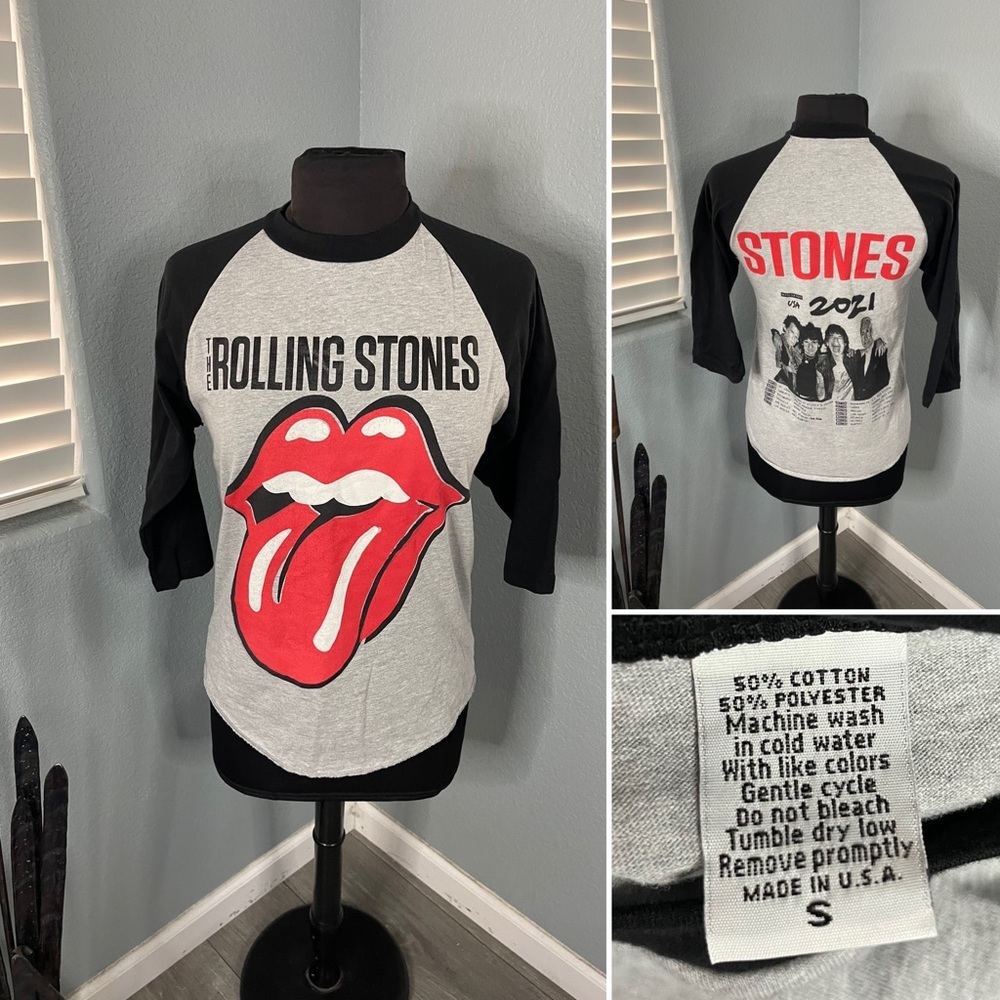 Rolling Stones canceled tour 2021 tee shirt size small EUC